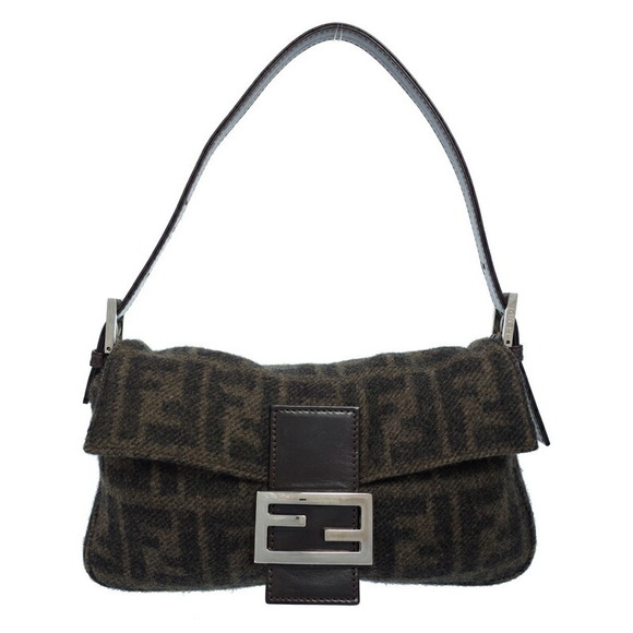 Fendi Handbags - FENDI Zucca Baguette Bag Shoulder